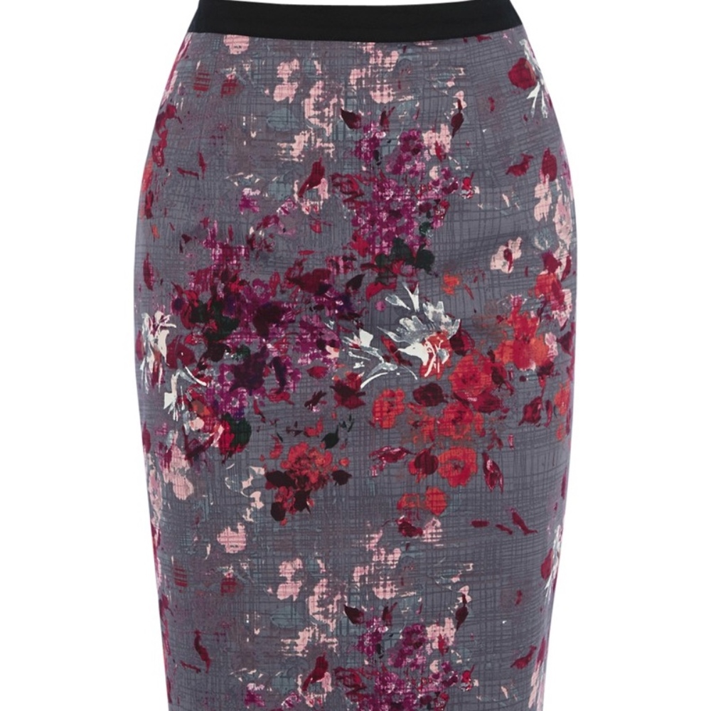 NWT charcoal charcoal pencil skirt